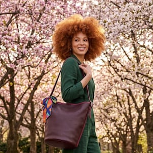 Burgundy Coach Bag - Etsy