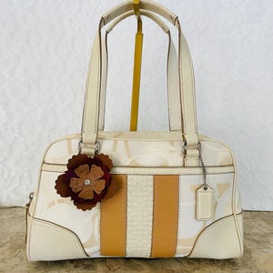バッグ COACH 65th Legacy Stripe Tote Bag 2874 Coach Legacy Stripe 65th Anniversary Tote Bag Handbag Purse #11126