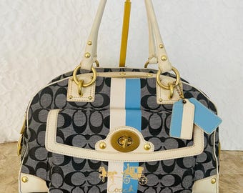 Vintage Coach Hampton Miranda Satchel Retro 2000s Y2K + RARE +