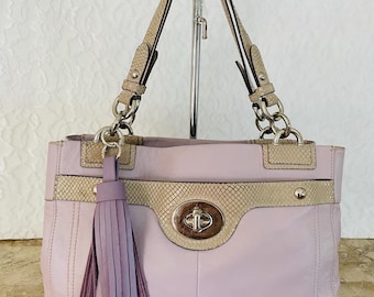 バッグ COACH Penelope Leather Tote Bag Purple s-l400.jpg
