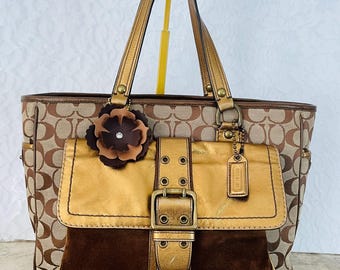 Vintage Coach Hampton Miranda Satchel Retro 2000s Y2K + RARE