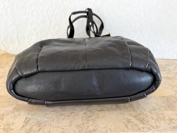 【希少】OLD COACH Dulles Bag leather black Coach Black Leather Handbag No. H1295-F19243 | eBay
