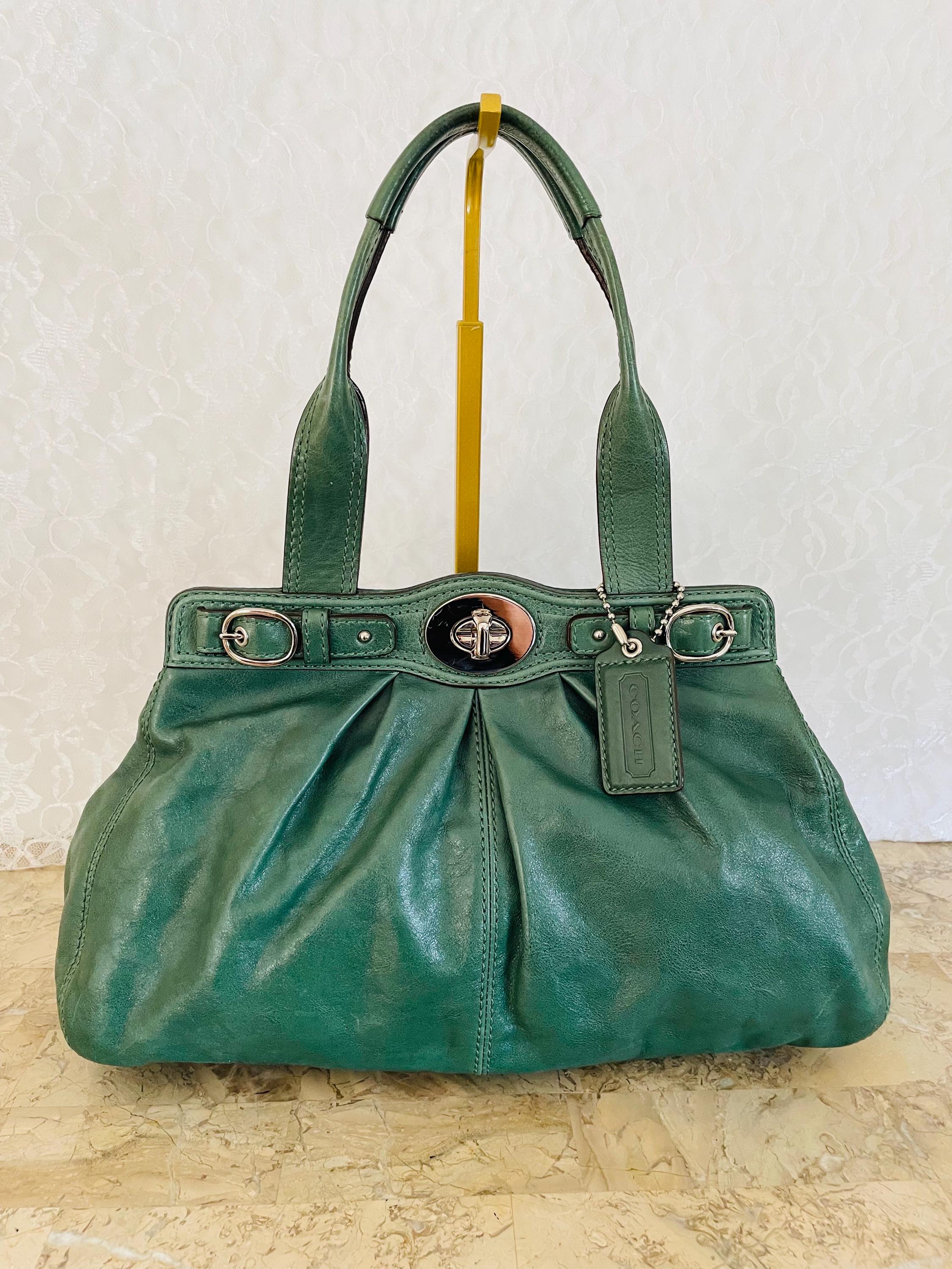 Coach Ergo Bag Green - Etsy Coach Ergo Bag Green - Etsy