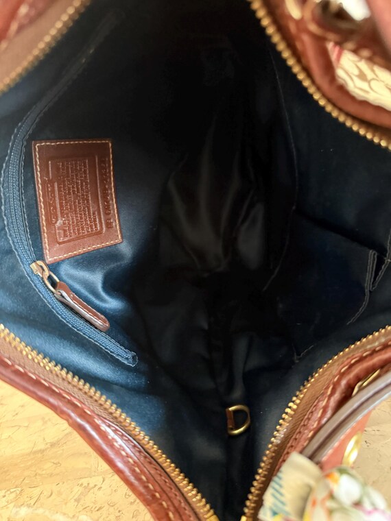 COACH 11356 Bleecker patchwork multicolored Duffl… - image 9