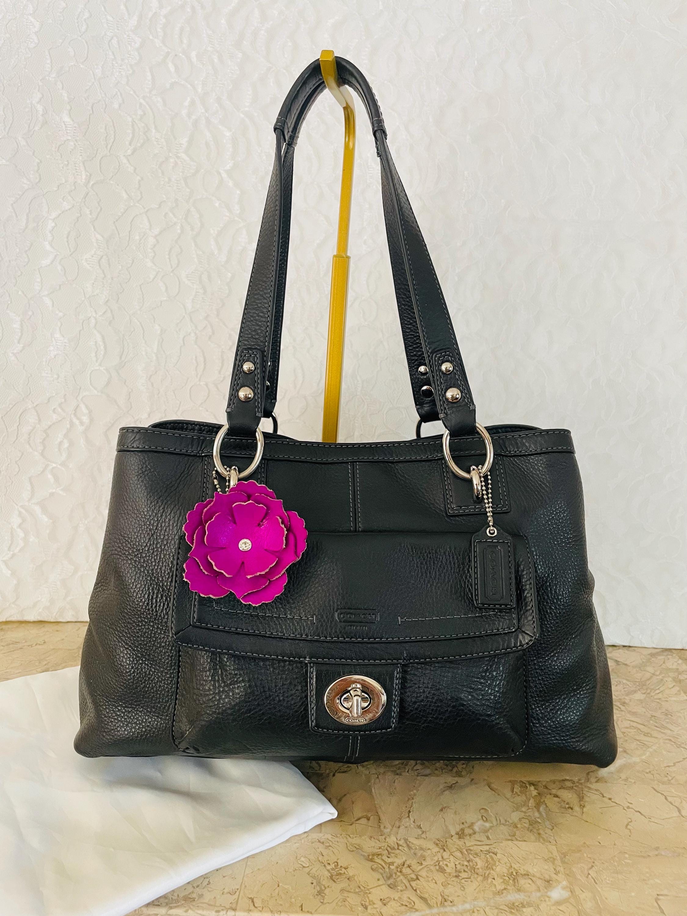 Vintage Coach Bags With Flower - Etsy