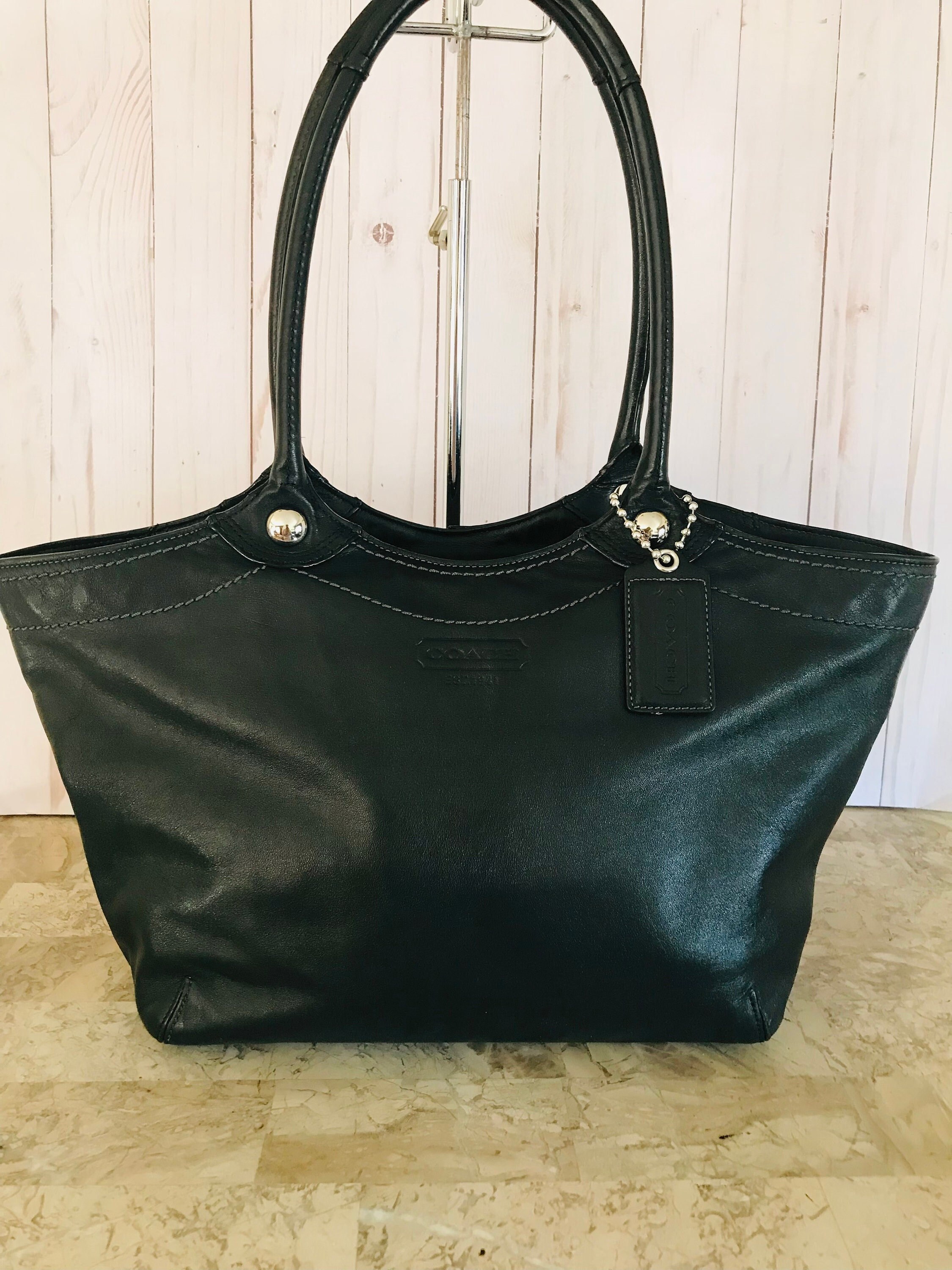 LIMITED EDITION Coach Bleecker Legacy Black Ergo Shoulder