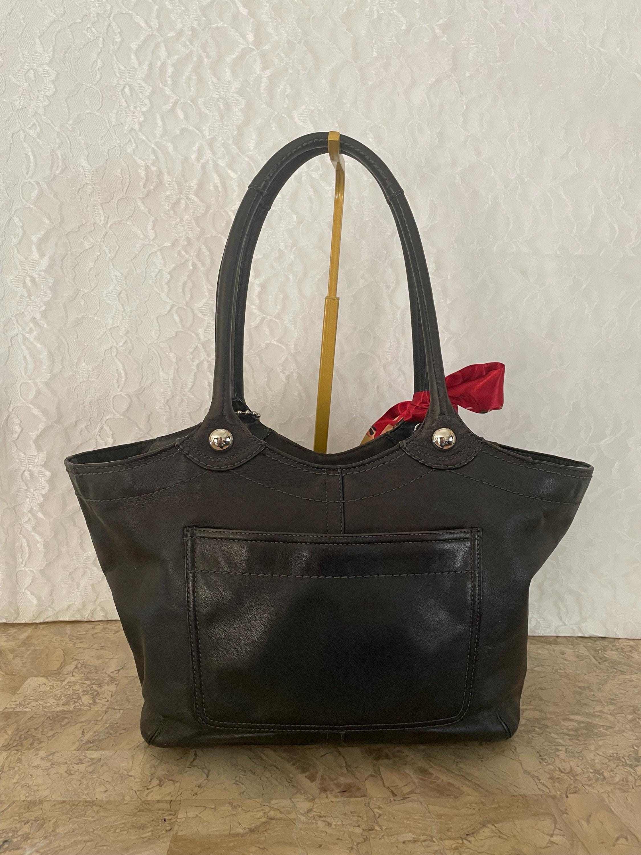 バッグ COACH Bleeker Legacy Soho Hand Bag Rare Rare Limited Edition Coach Bleecker Burnished Leather Khaki