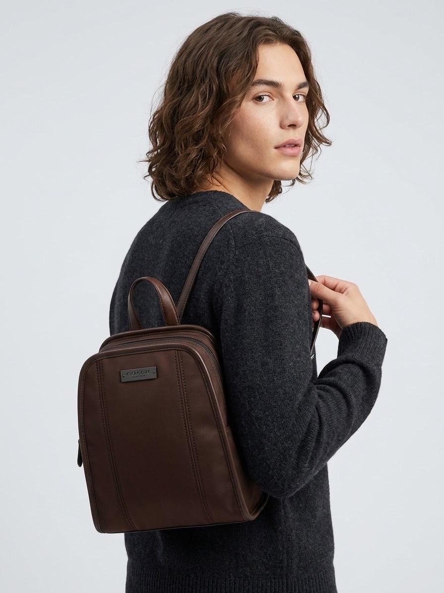 Vintage Coach Backpack Brown - Etsy