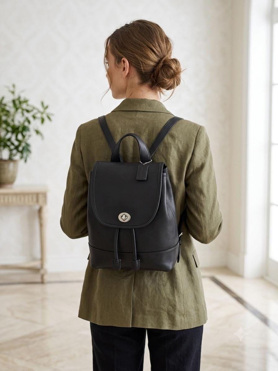 Coach Vintage Backpack 9960 - Etsy