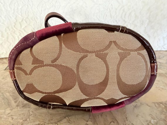 COACH 11356 Bleecker patchwork multicolored Duffl… - image 6