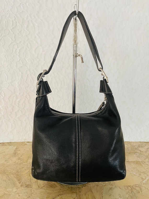 Rare Vintage Coach Hobo Legacy Leather Small Handbag 9566