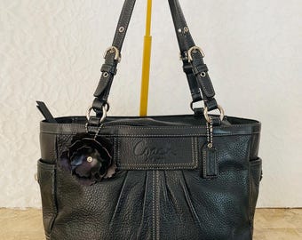バッグ COACH Bleeker Legacy Soho Hand Bag Rare Coach bleecker legacy soho - Gem