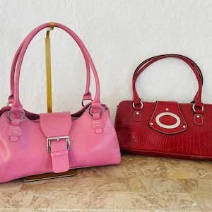 Lote de 2 bolsos de hombro Y2K (alfani, Payless ShoeSource), carteras, bolsos baguette pequeños