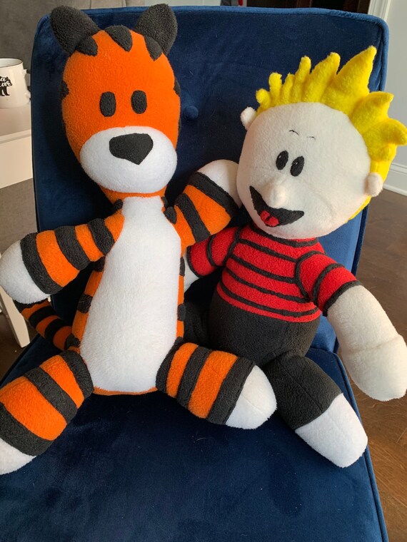 hobbes as a stuffed animal