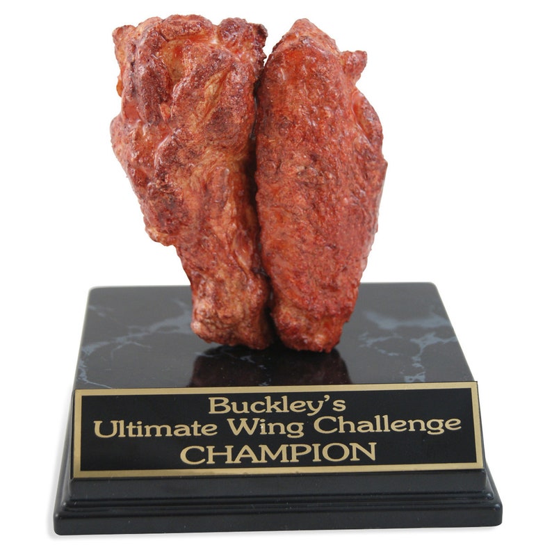 Chicken Wing Trophy Chicken Wing Lover Gift, Chicken Wing Eating
