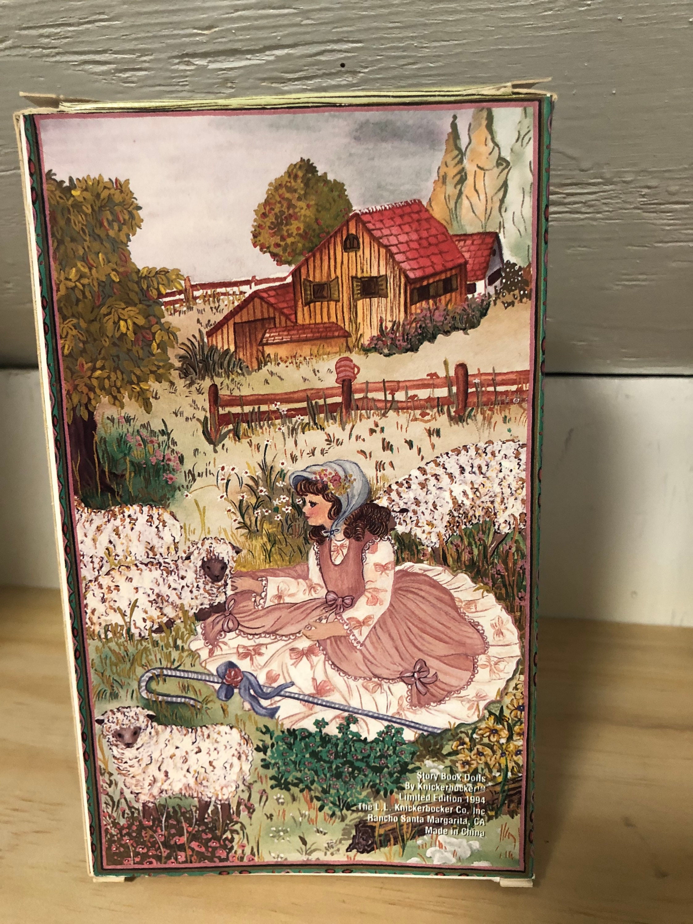 Little Bo Peep Story Book Dolls Marie Osmond 1994 Etsy