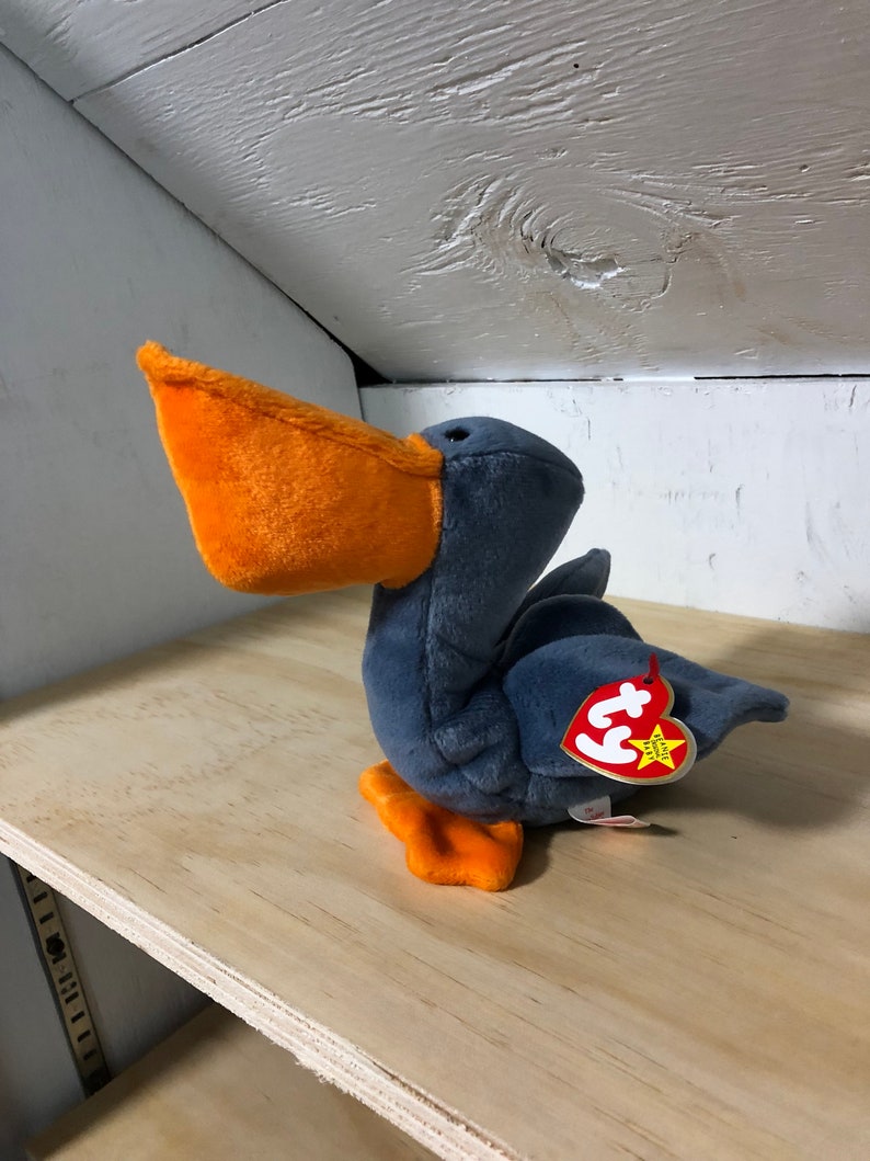 Scoop Beanie Baby TY Beanie Baby pelican beanie baby | Etsy