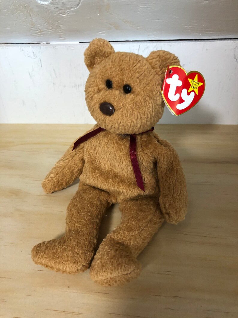 curly beanie baby