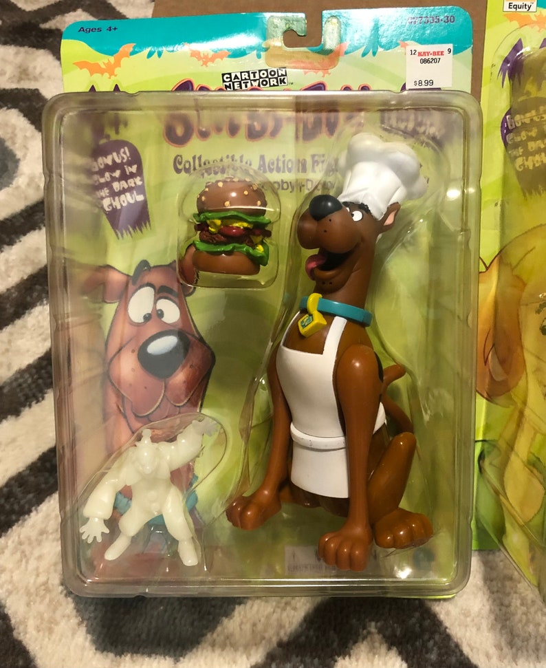 Scoobydoo Collectible Action Figures Set of 4 Etsy