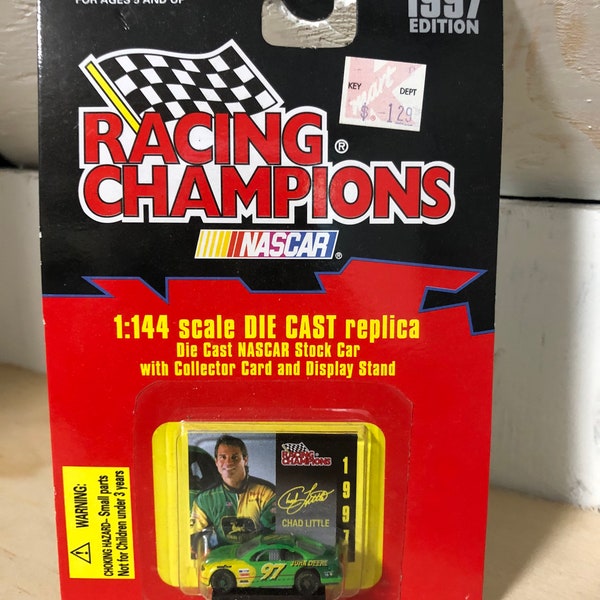 Racing Champions NASCAR 1997 Edition die cast replica Chad Little car 97