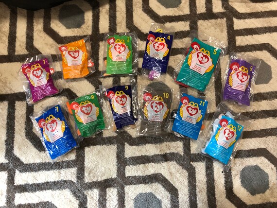 full set of mcdonalds beanie babies