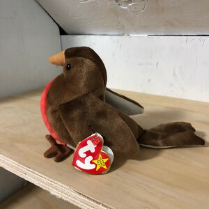 Early, Beanie Baby, TY Beanie Baby, robin beanie baby image 2