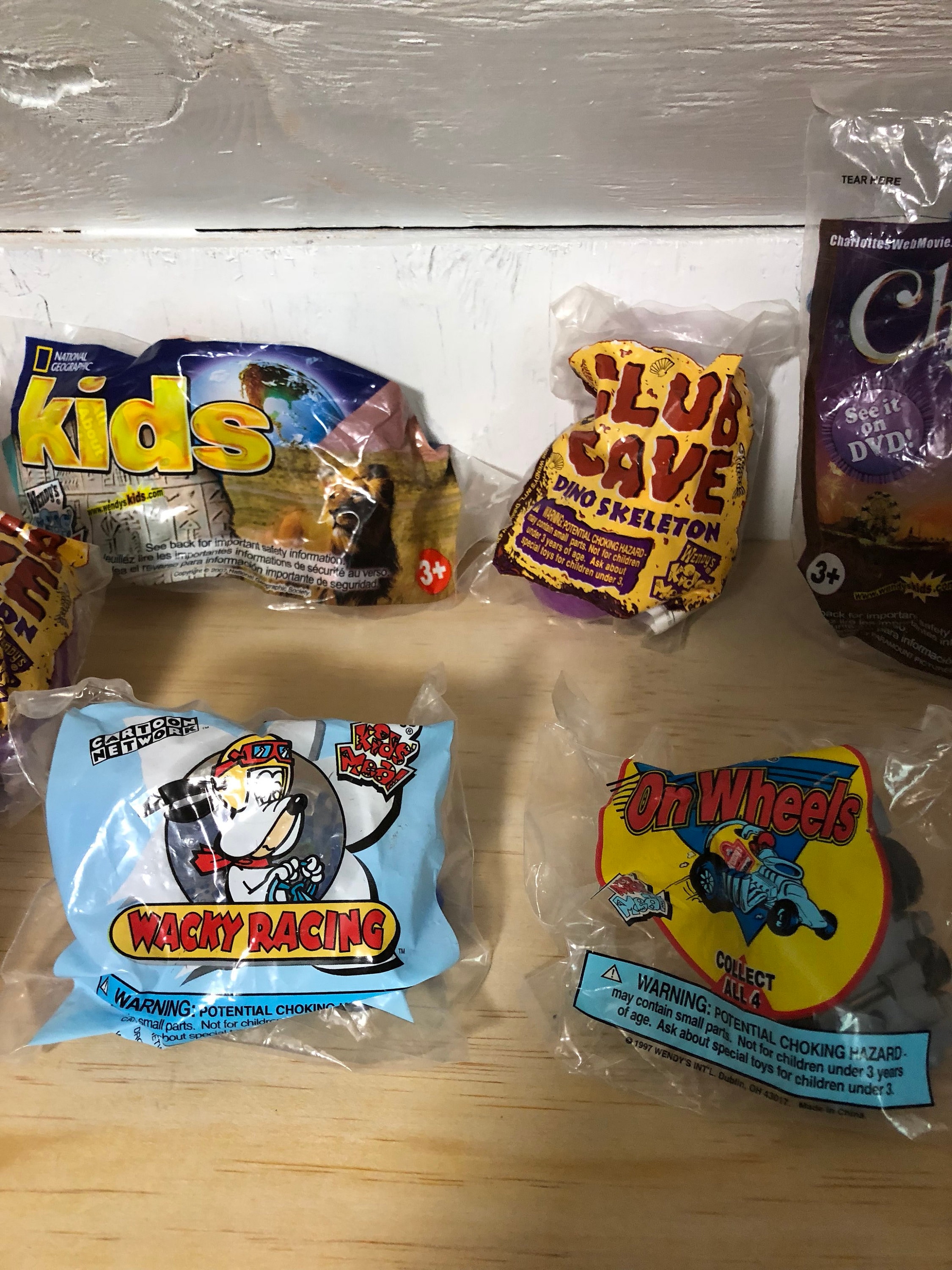 Grab Bag of Wendy's Kid's Meal Toys, Wendy's Toys, Kids Meal Toys Etsy