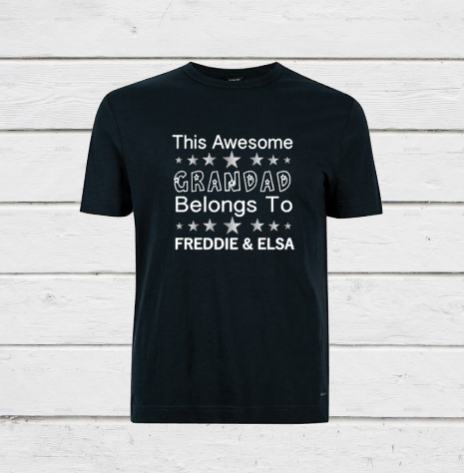 Grandad Tshirt Custom Grandad TShirt This Awesome Grandad Etsy