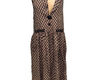 Vestido largo sin mangas estilo chaleco vintage Lolita West by Foxtrot mediano