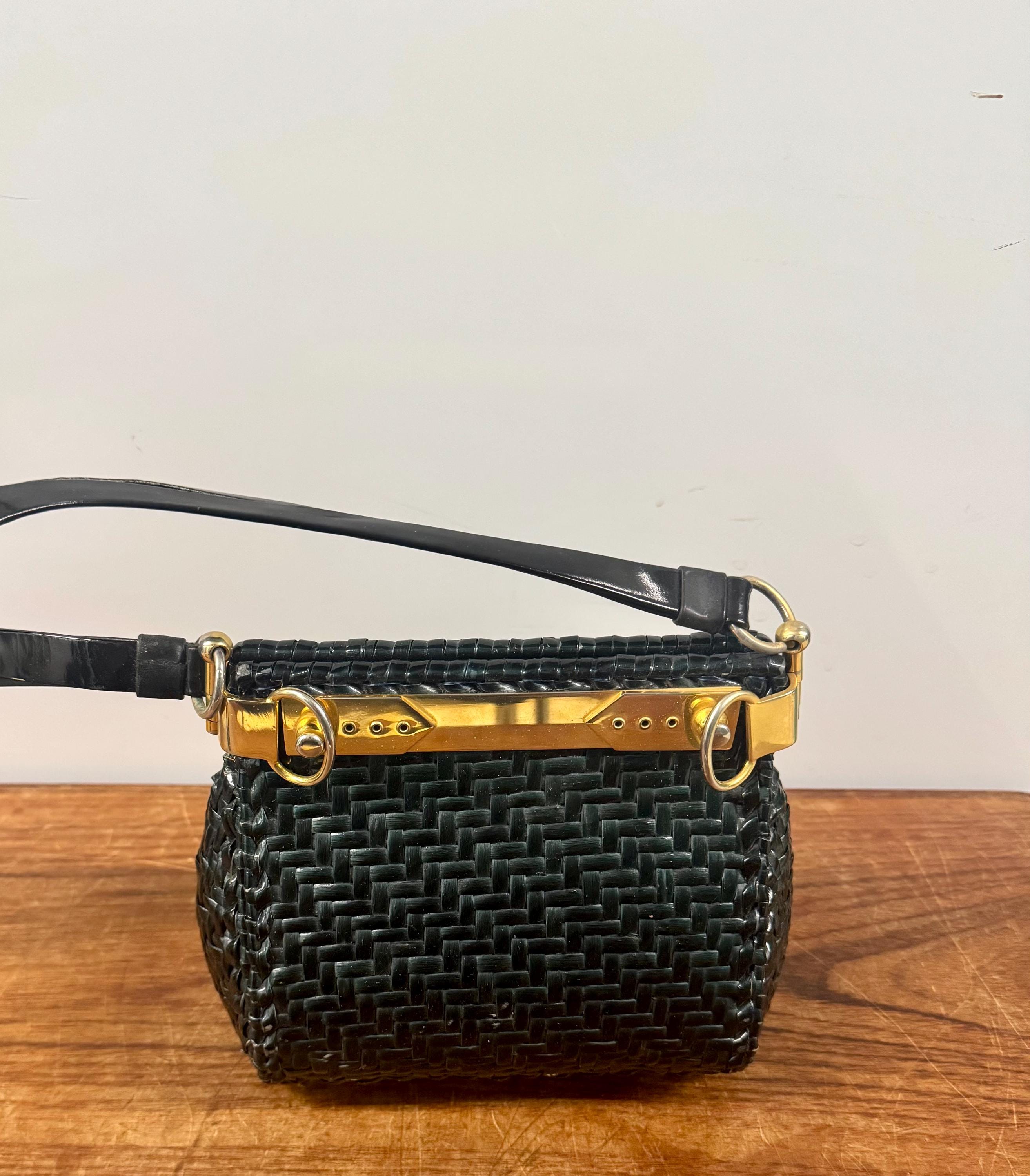 Vintage Basket Purse - Etsy