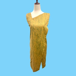 Vintage Fenn Wright & Manson Summer Dress 100% Ramie New W/ Tags