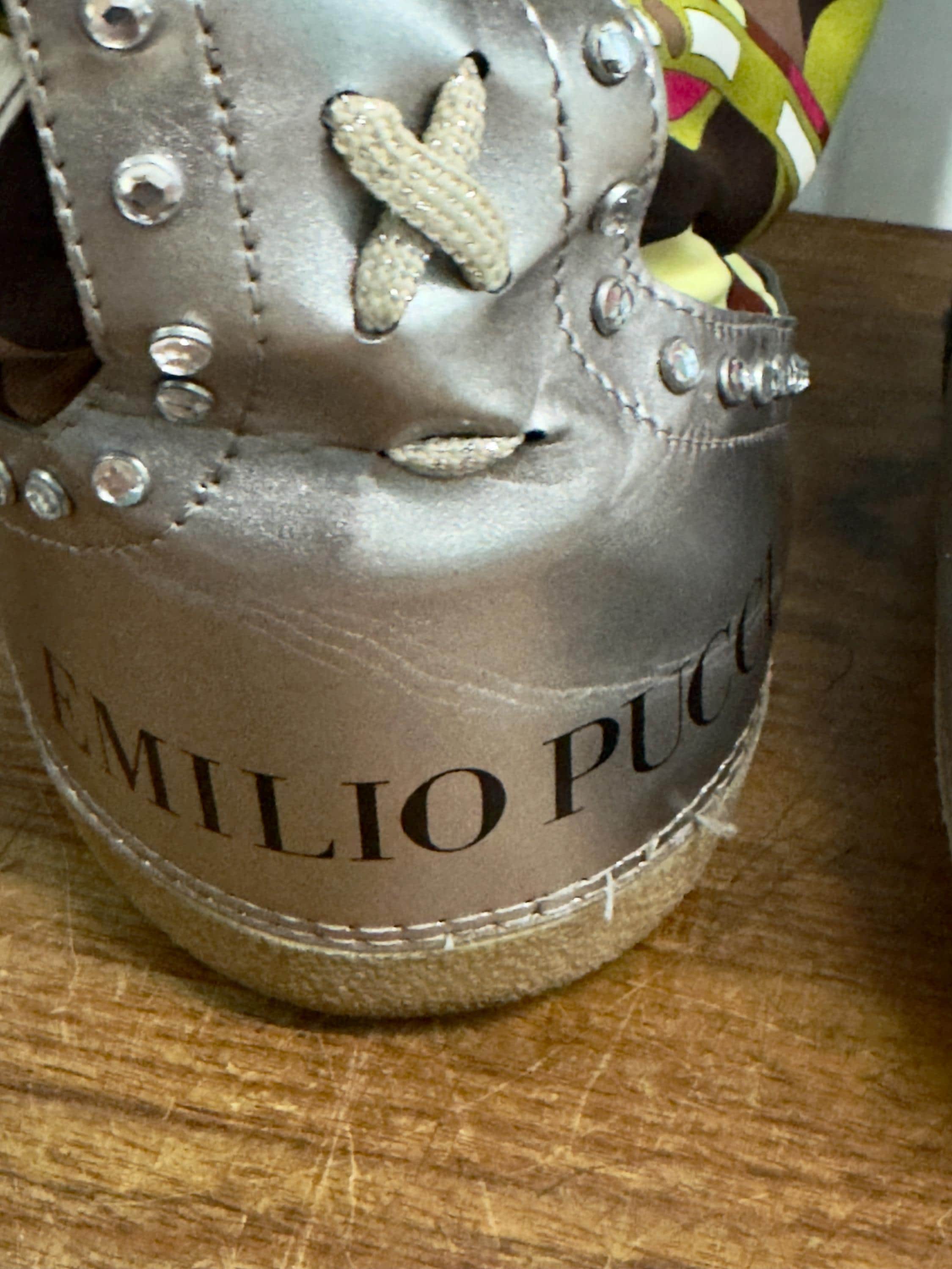 Vintage Emilio Pucci Snow Ski Moon Boots Sz 38-40 - Etsy