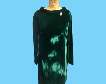 eileen fisher green velvet dress Velvet Dress – Eileen Fisher Renew main image 0