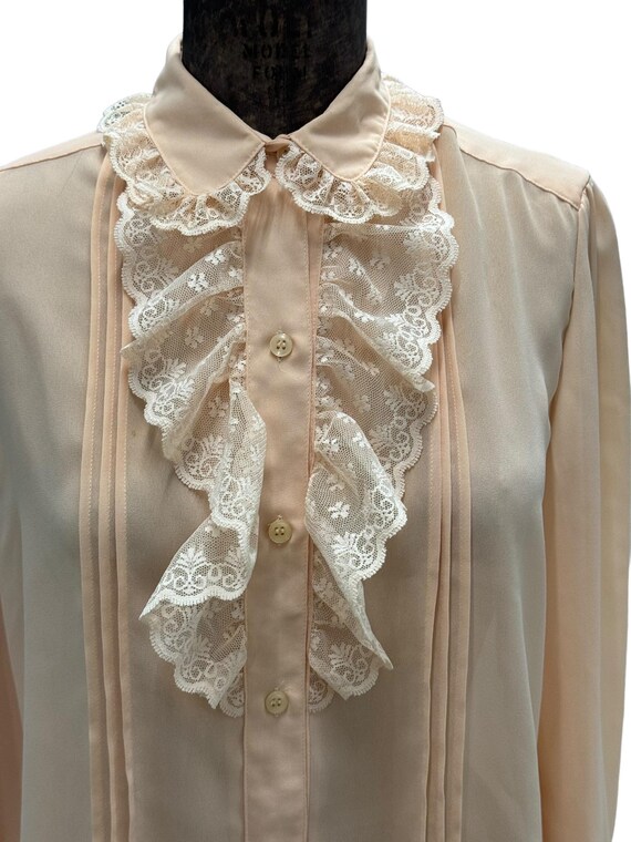 ヴィンテージ オスカー デ ラ レンタ スポーツ ピーチカラー フリル  