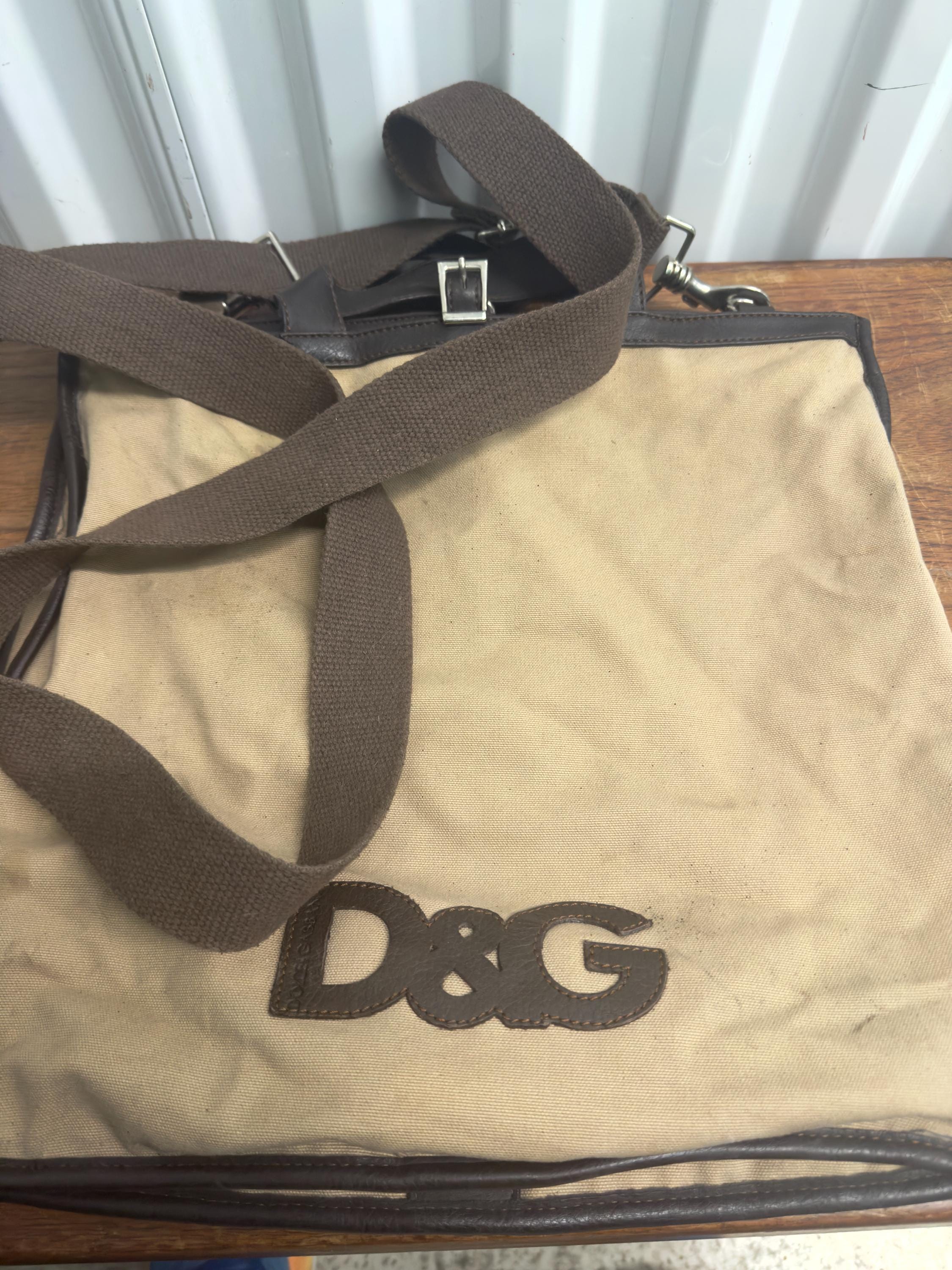 バッグ 90s DOLCE& GABBANA VINTAGE messenger bag Vintage Dolce & Gabbana Canvas Messenger Bag - Etsy Norway