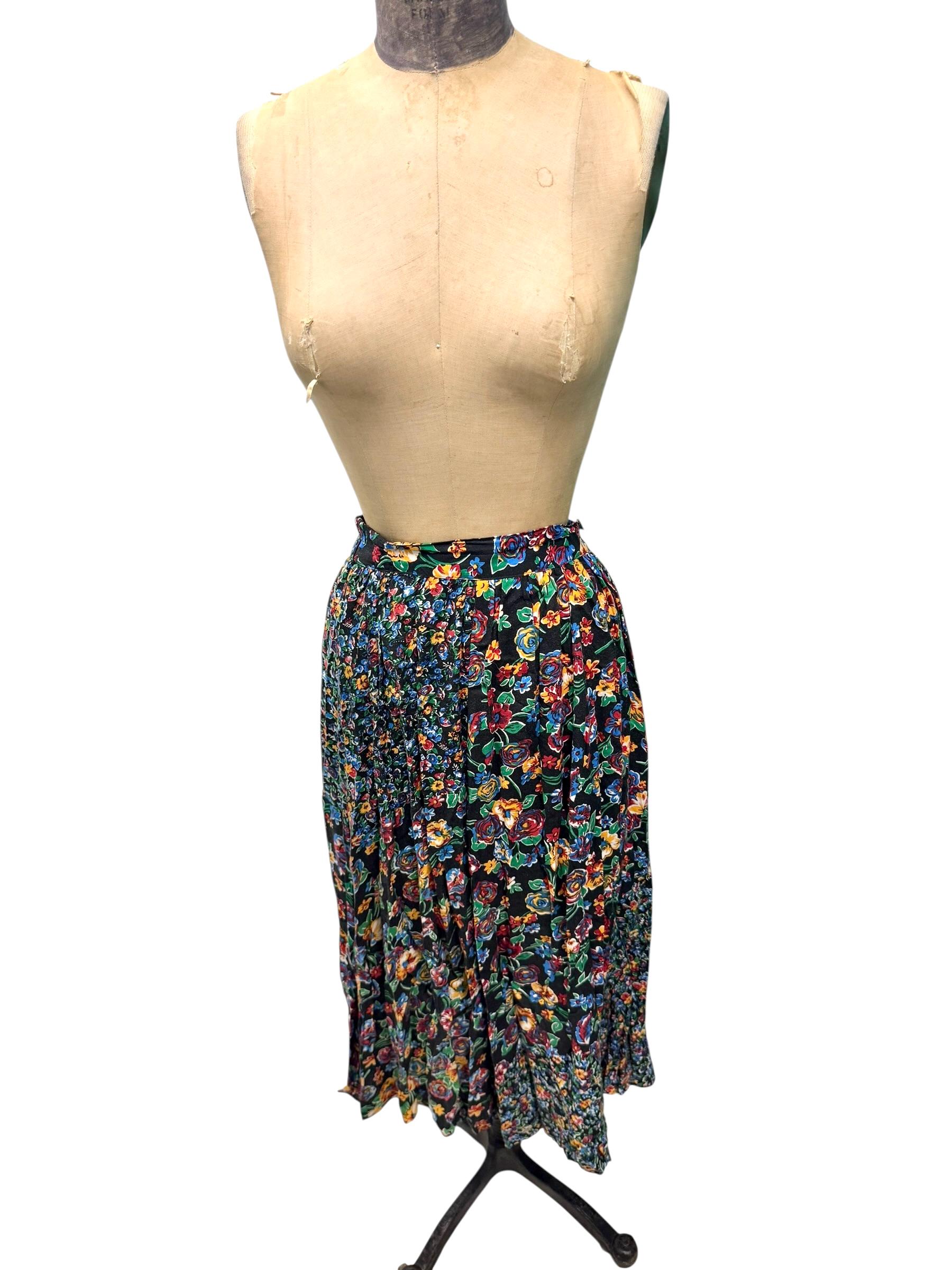 Oscar de la Renta vintage ウールスカート 11A3 Oscar de la Renta vintage ウールスカート 11A3