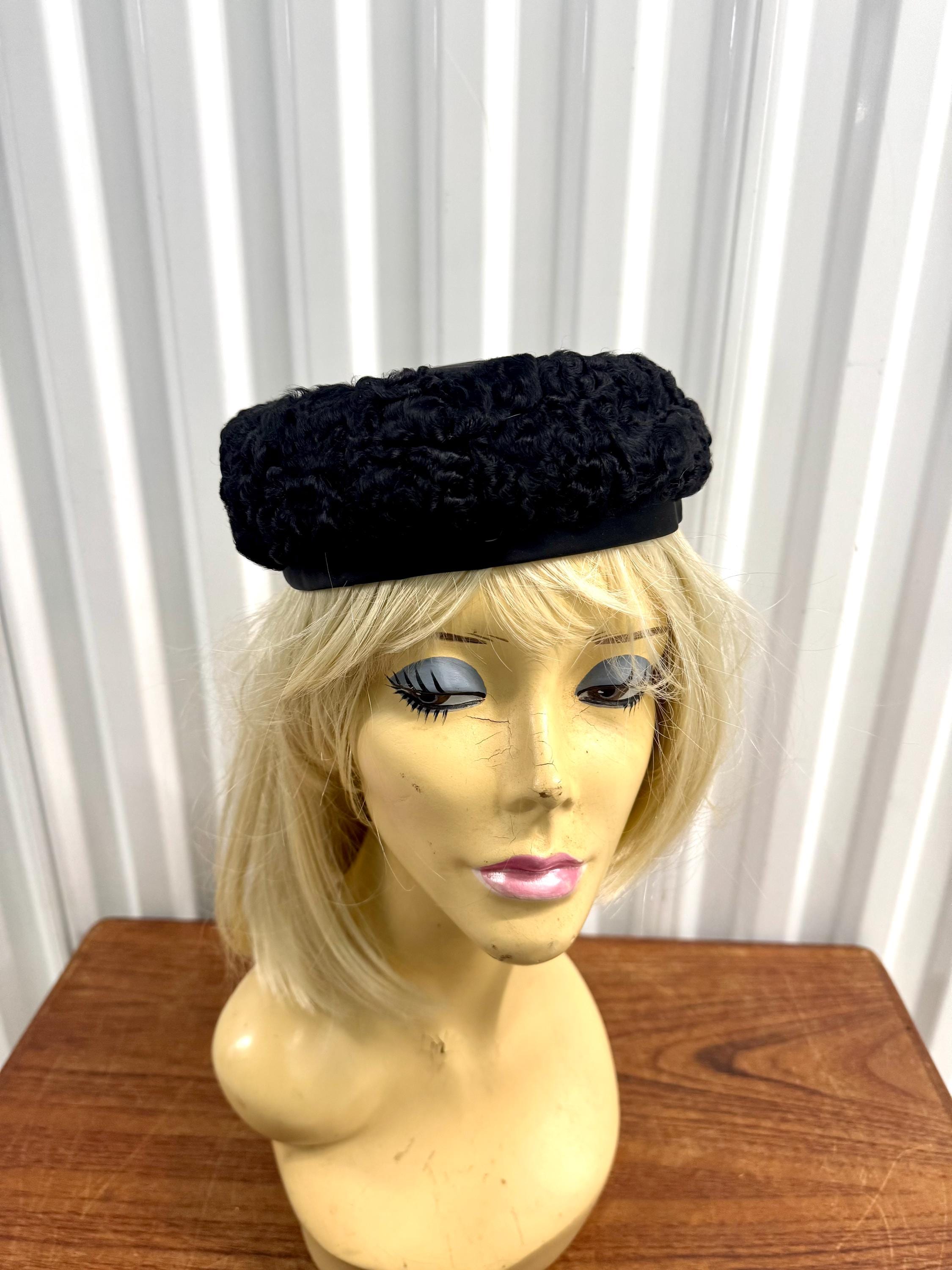 Satin Pillbox Hat - Etsy