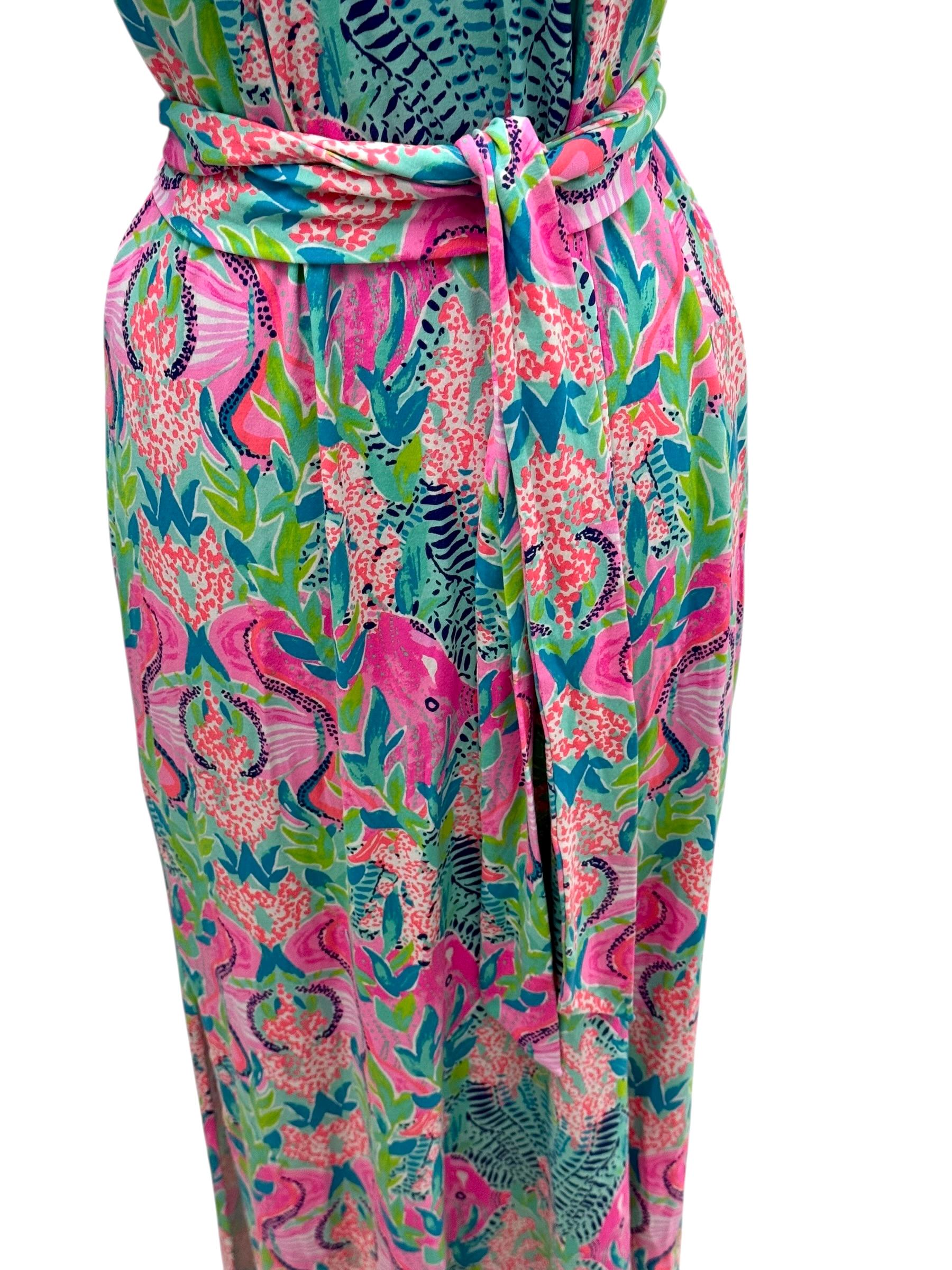 chinese dress ladies Women's UPF 50+ Kaden Chillylilly Maxi Dress in Pink main image 0