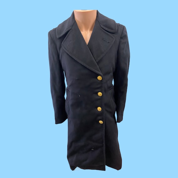 Authentic navy bridge best sale coat