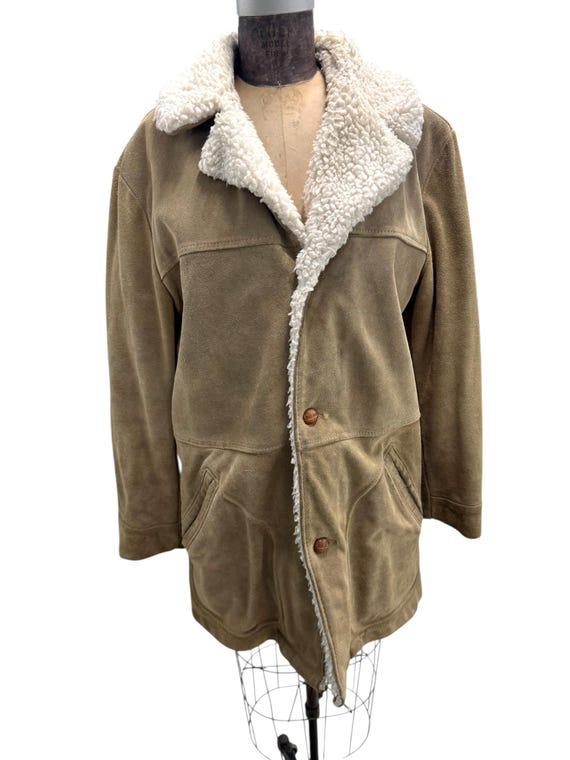 80s Sears Fieldmaster 本革 スエード ハリトンジャケット Vintage Sears Fieldmaster Jacket Mens 40 Regular Suede Leather