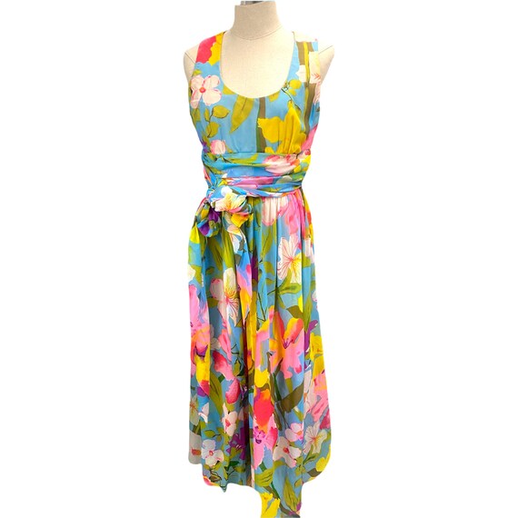 Stunning Vintage 1970s Paul Stanley Boho Floral M… - image 1