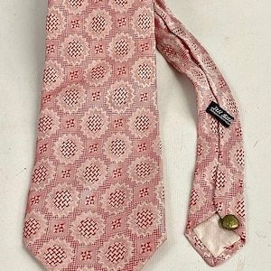 Vintage Carlo Palazzi For Jaeger Silk Tie Made In Italy