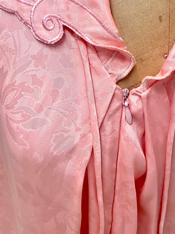 Vintage Pink Floral Christian Dior Loungewear Hou… - image 4