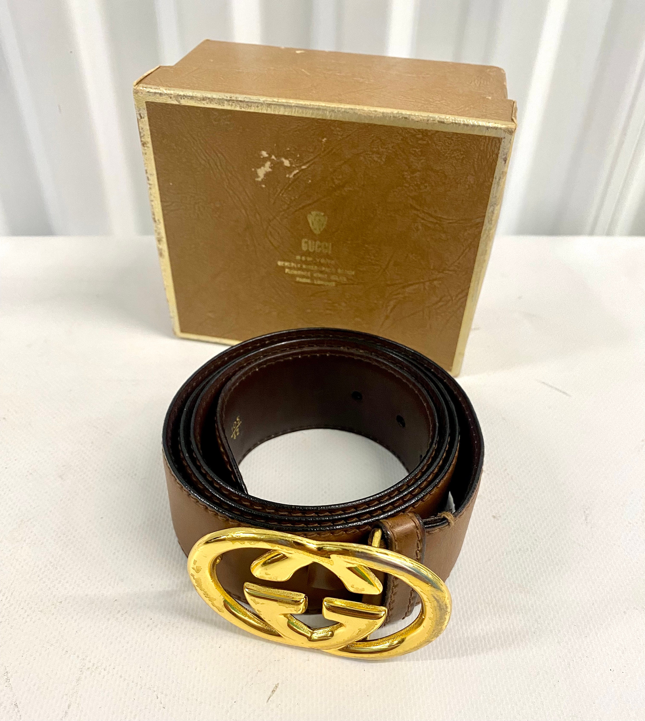 Louis Vuitton LV Iconic Belt 20 mm Reversible Brown Cloth ref