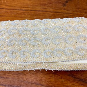 Vintage Mid Century La Regale Beaded Evening Purse Clutch image 1