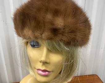 Gwen Pennington Exclusive Vintage Fur Hat , Dark Browns  display picture 2