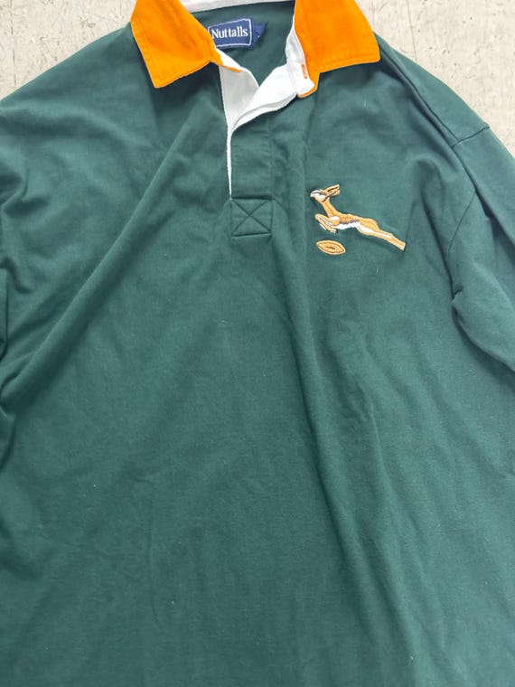 ラグビー南アフリカ代表　スプリングボクス　ジャージ　ビンテージ。 ラグビー南アフリカ代表 スプリングボクス ジャージ ビンテージ。