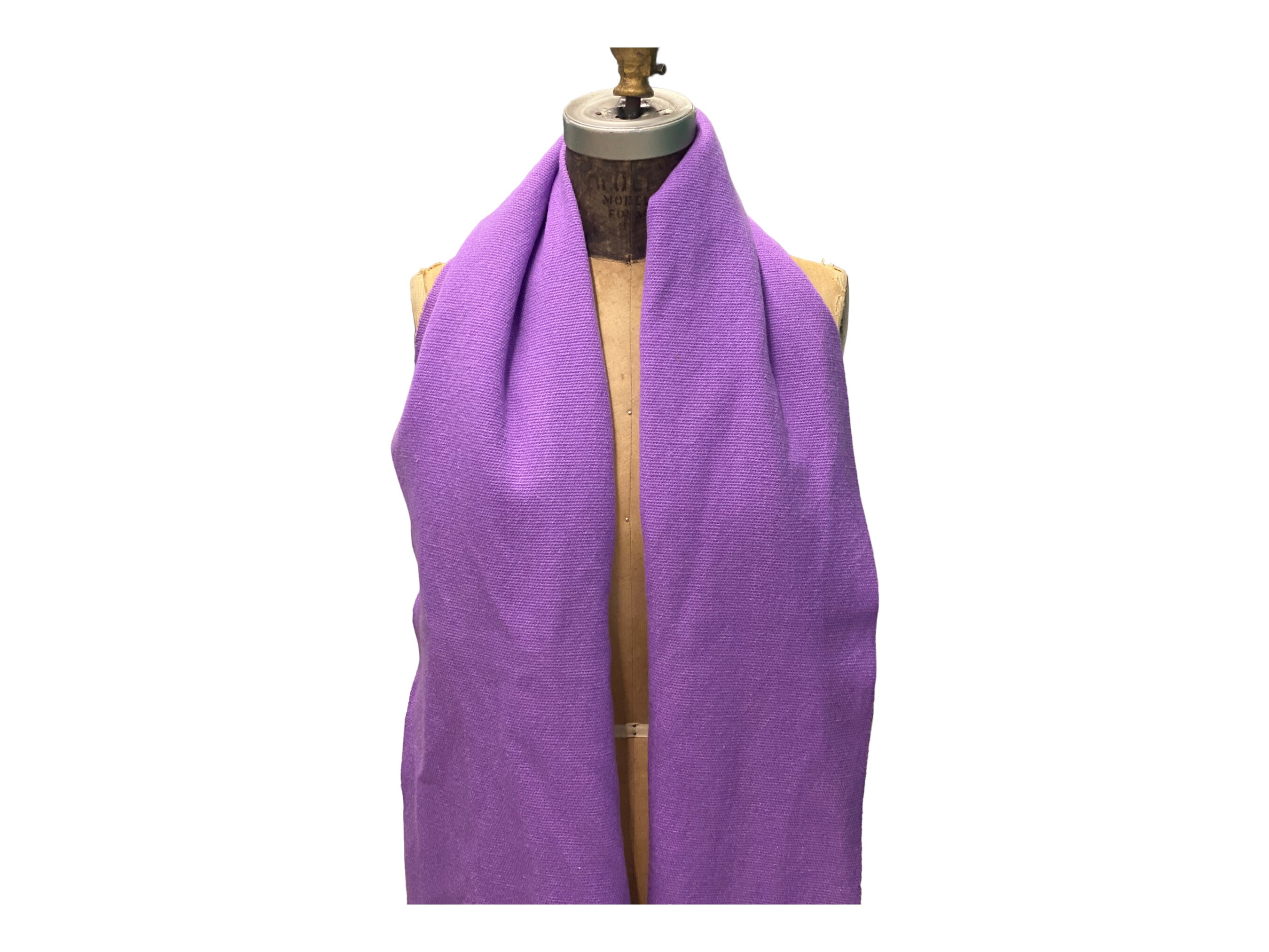 Vintage 1970s Purple Acrylic Wool Large Shawl With Tassles - Etsy