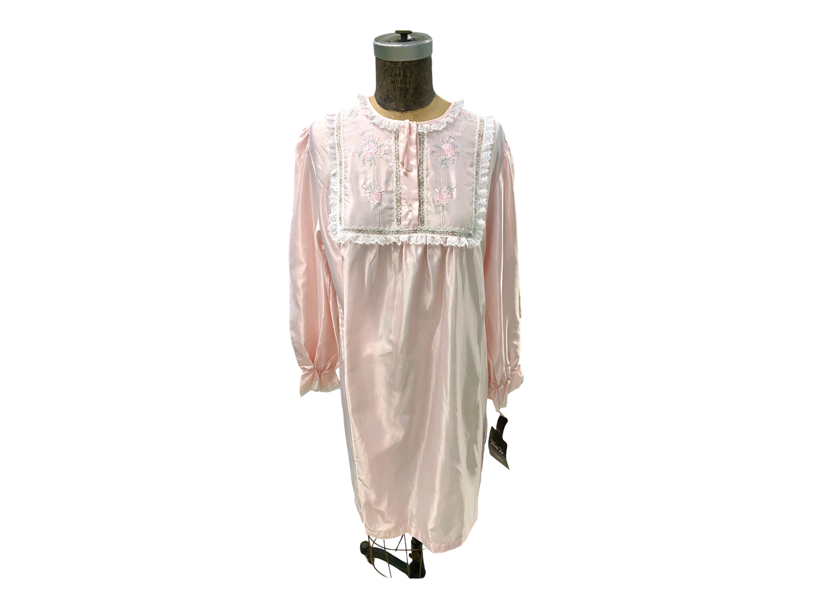 Buy Vintage Pink Vanity Fair Lingerie Cuddleskin Nightgown L NWT Online in India Etsy