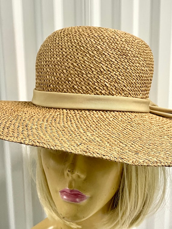 Vintage Mid Century Irene Of New York Wide Brim S… - image 2